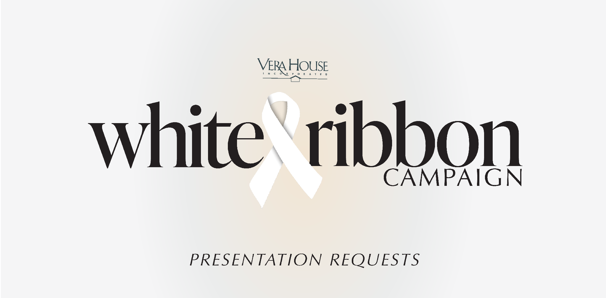White Ribbon Campaign Presentation Requests