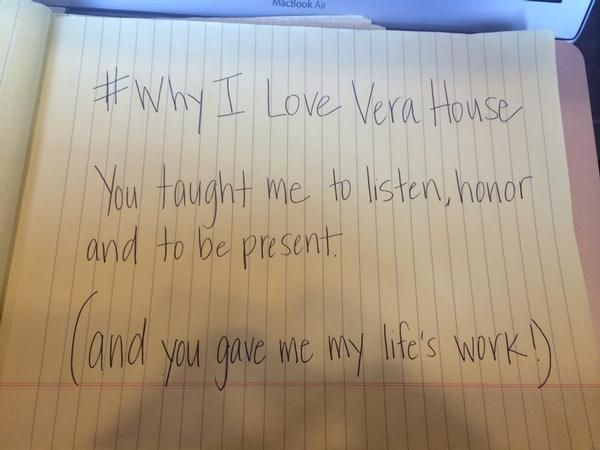 #WhyVeraHouse