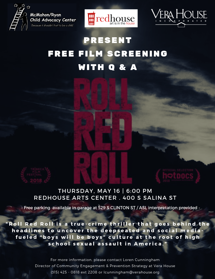 Roll Red Roll Free Movie Screening Vera House