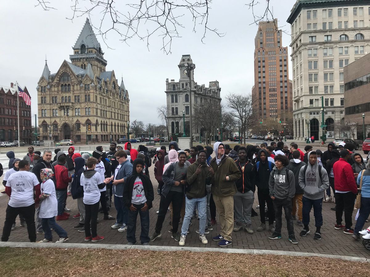 Students from the Syracuse City School District - 