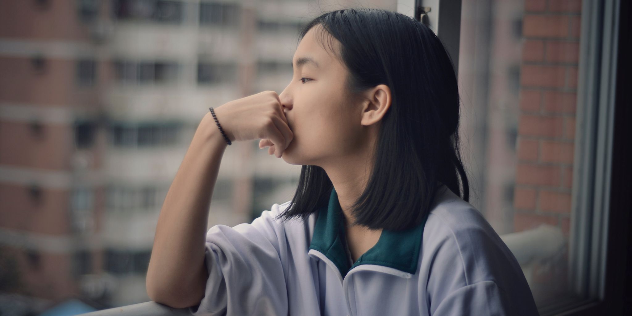 Contemplative Lady